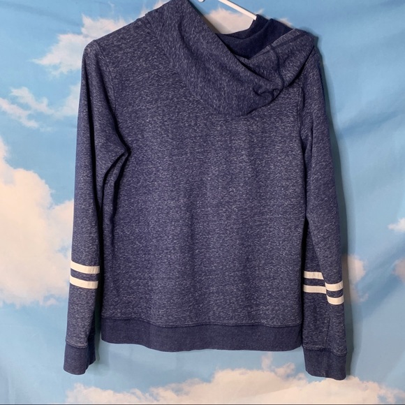 Justice- Blue Zip Up Hoodie size 16 - Picture 4 of 8